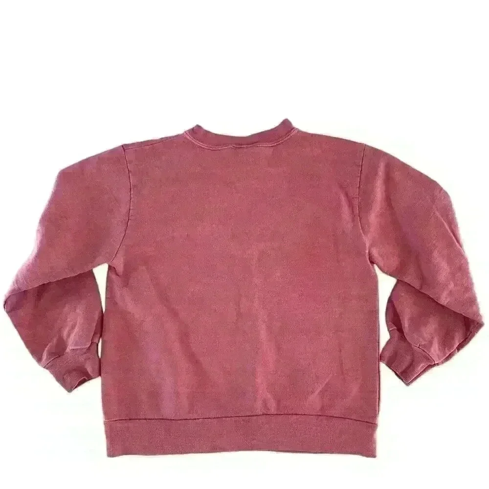 EAST HAMPTON SURF ANGEL SWEAT SHIRT SIZE S PINK